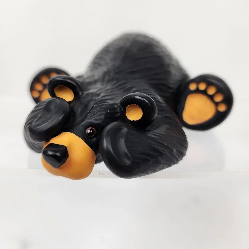 BearFoots Big Sky Carvers Jeff Fleming 'Ruby' Laying Down Covering Eyes 5